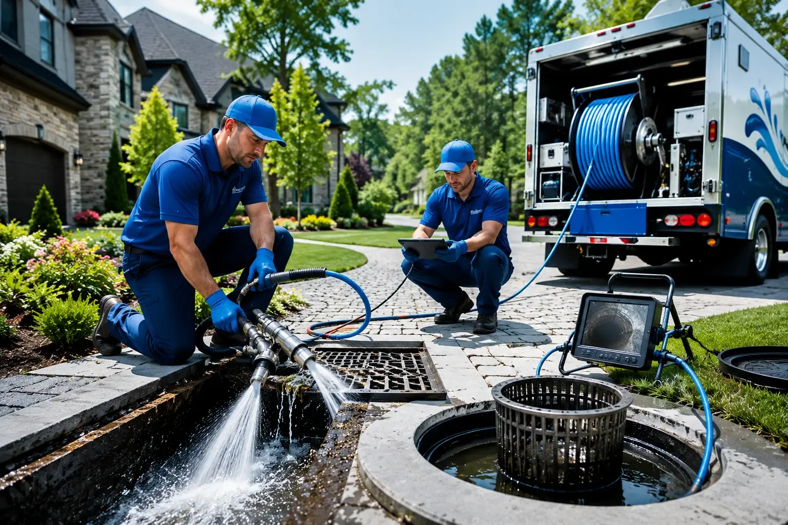 Local outdoor drain cleaning professionals in Cambridge, OH